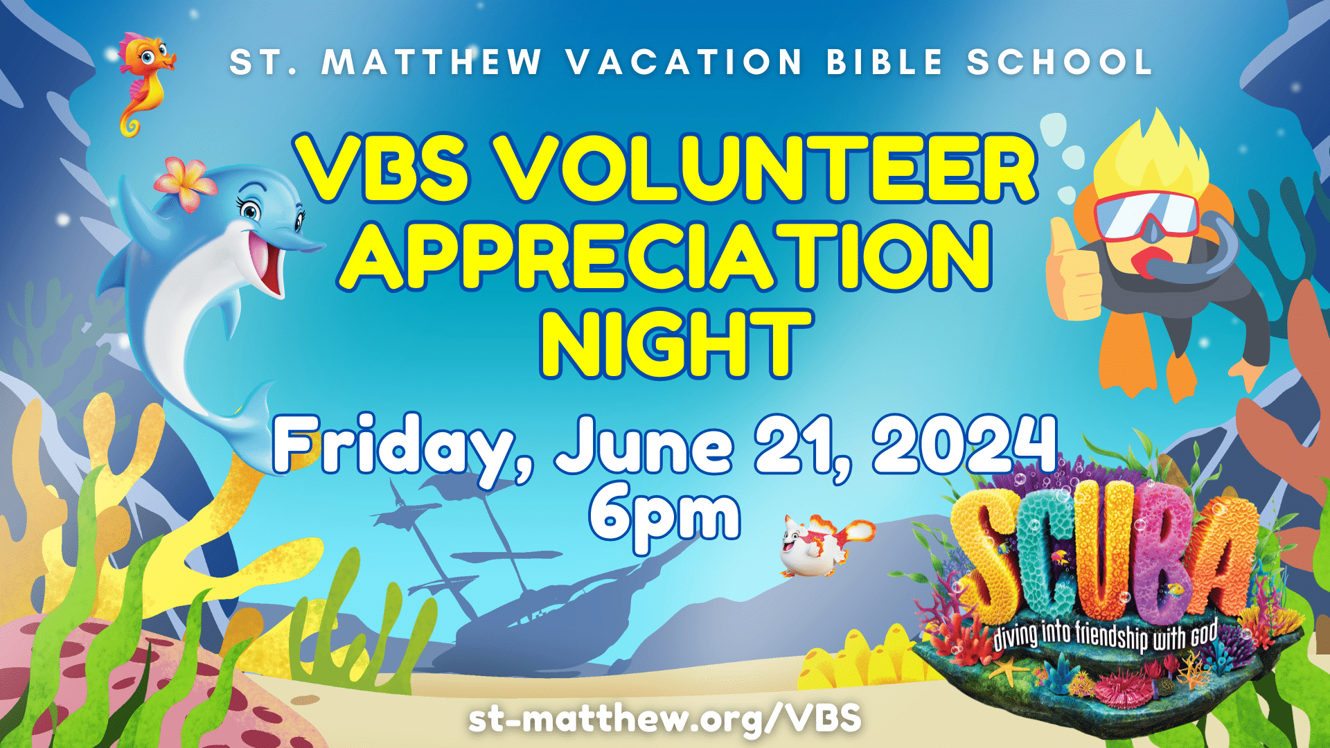 VBS Volunteer Appreciation Night - St. Matthew Lutheran Church